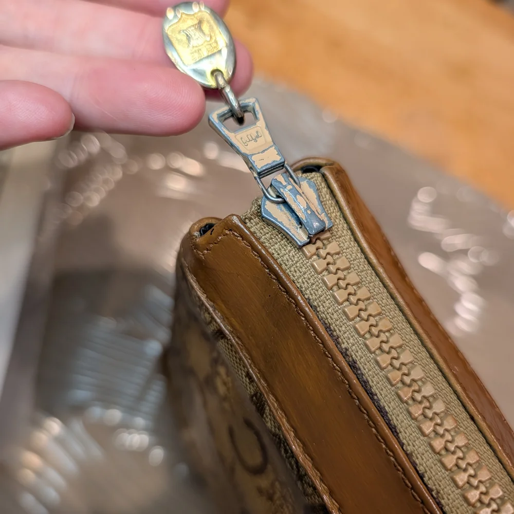 Celine Macadam Clutch Bag w COA EUC